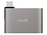 Moshi - USB adapter - 24 pin USB-C (M) to USB (F) - USB 3.1 Gen 1 - titanium gray 1 thumbnail image