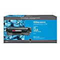 Office Depot® Remanufactured Black Toner Cartridge Replacement For HP 12A 1 thumbnail image