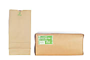 Duro Bag #16 Kraft Lunch Bags, 7 3/4"H x 4 13/16"W x 16"D, Kraft, Pack Of 500 1 thumbnail image