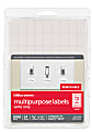 Office Depot® Brand Removable Writable Labels, OD98809, Rectangle, 3/8" x 5/8", White, Pack Of 1,008 1 thumbnail image