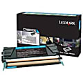 Lexmark High Yield Laser Toner Cartridge - Return Program - Cyan - 1 Each - 10000 Pages