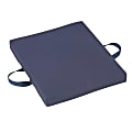 DMI® Reversible Foam Comfort Seat Cushion, With Poly/Cotton Cover, 2"H x 18"W x 16"D, Navy