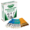 Crayola Paintbrush Variety Classpack - 36 Brush(es)