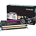 Lexmark Laser Toner Cartridge - Return Program - Magenta - 1 Each - 6000 Pages