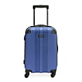 Kenneth Cole ABS Reaction Rolling Out of Bounds Carry-On Hardside Luggage, 21-3/4"H x 14-1/2"W x 8-1/2"D, Blue 1 thumbnail image