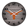Imperial NCAA Weathered Wall Clock, 16”, University Of Texas