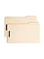 Smead® Fastener Folders With Reinforced Tab, 2" Capacity, 2 Fasteners, Legal Size,1/3-Cut Tab, Manila, Box Of 50 1 thumbnail image