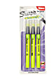 Sharpie® Clear View® Highlighter Stick, Chisel Point, Yellow, Pack Of 3