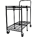 Bostitch® Small Stow-Away Folding Cart, 39" x 19-1/2" x 31", Black 1 thumbnail image