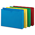 Smead® Heavyweight Color File Jackets, Letter Size, 2" Expansion, Assorted, Box Of 50 1 thumbnail image