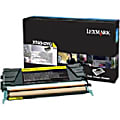 Lexmark High Yield Laser Toner Cartridge - Return Program - Yellow - 1 / Pack - 10000 Pages