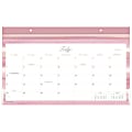 2024-2025 Cambridge® Leah Bisch™ Academic Monthly Desk Pad Calendar, 17-3/4" x 11", Stripe, July 2024 To June 2025, LB32-705A 1 thumbnail image