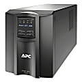 APC® Smart-UPS 8-Outlet Stand-Alone Tower Uninterruptible Power Supply, 1,440VA/1,000 Watts, SMT1500C