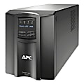 APC® Smart-UPS 8-Outlet Stand-Alone Tower Uninterruptible Power Supply, 1,440VA/1,000 Watts, SMT1500C 1 thumbnail image