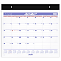 2024 AT-A-GLANCE® Repositionable Horizontal Wall Calendar With Adhesive Backing, 15" x 12", January To December 2024, PM15RP28 1 thumbnail image