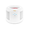 Crane HEPA Air Purifier with 3 Speed Settings, 300 Sq Ft. Coverage, 9 1/4" x 9 1/4" x 7 1/4", White 