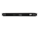 Tripp Lite 48-Port Serial Console Server, USB Ports (2) - Dual GbE NIC, 4 Gb Flash, Desktop/1U Rack, TAA - Console server - 48 ports - 1GbE, RS-232 - 1U - TAA Compliant