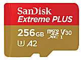 SanDisk® Extreme® PLUS microSDXC UHS-I Card With Adapter, 256GB 1 thumbnail image