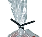 Partners Brand Twist Ties, Plastic, 8" x 3/16", Black, Pack Of 2,000 1 thumbnail image