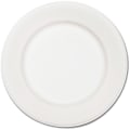 Chinet Classic White Plates - Disposable - Microwave Safe - Paper, Fiber Body - 500 / Carton