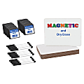 Flipside Magnetic Dry-Erase Board Class Pack, 9" x 12", White, Set Of 12 1 thumbnail image