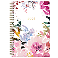 2026 Blue Sky Weekly/Monthly Planner, 5” x 8”, Magenta Blooms, January To December, 140947 1 thumbnail image