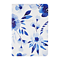 Eccolo Flexi Journal, 6” x 8”, College Rule, 256 Pages, Indigo Floral 1 thumbnail image