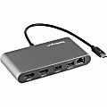 StarTech.com Thunderbolt 3 Mini Dock - Portable Dual Monitor TB3 Laptop Docking Station HDMI 4K 60Hz - TB3DKM2HDL 1 thumbnail image