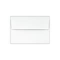 LUX Invitation Envelopes, A1, Peel & Press Closure, White, Pack Of 1,000