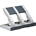 Swingline® Antimicrobial High Capacity Heavy Duty Punch, 3 Holes, 75 Sheets - 3 Punch Head(s) - 75 Sheet Capacity - 9/32" Punch Size - Gray 1 thumbnail image