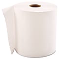 GEN Hardwound Roll Towels, 1-Ply, 8" x 600 ft, White, 12 Rolls/Carton 1 thumbnail image