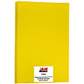 JAM Paper® Card Stock, Solar Yellow, Ledger (11" x 17"), 65 Lb, 30% Recycled, Pack Of 50 1 thumbnail image