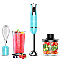 Galanz 2-Speed Multi-Function Retro Immersion Hand Blender, Bebop Blue