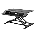 Fellowes® Lotus LT Sit-Stand Workstation, Black