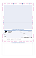 Custom Imprint Pressure Seal Check, EZ Fold, 8-1/2" x 14", Pack of 500 1 thumbnail image