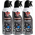 Dust-Off Disposable Dusters, 10 Oz, Pack Of 3 Dusters 1 thumbnail image