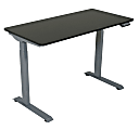 Victor Electric 48"W Standing Desk, Black/Light Gray 1 thumbnail image