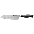 Henckels Forged Accent Hollow Edge Santoku Knife, 5", Black 1 thumbnail image