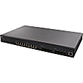 Cisco SX550X-16FT 16-Port 10G Stackable Managed Switch - 16 Ports - Manageable - 2 Layer Supported - 57.70 W Power Consumption - Twisted Pair - Rack-mountable - Lifetime Limited Warranty