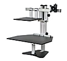 Ergo Desktop Hybrid Kangaroo MDF Desktop, Black, EDHKBLKFA 1 thumbnail image