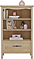 Sauder® Adaline Cafe 52"H 3-Shelf Bookcase, Orchard Oak™ 1 thumbnail image