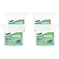 Genuine Joe Disinfecting Cleaning Wipes, Fresh Scent, 6" x 8", 800 Wipes Per Pack, Carton Of 4 Packs