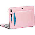 Bluebonnet Carrying Case for 13" Apple MacBook Air, MacBook Pro, Notebook - Pink - Leather Body 1 thumbnail image