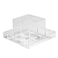 Russell & Hazel Acrylic Carousel Organizer, 4-1/4”H x 8”W x 8”D, Clear 1 thumbnail image
