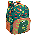 Up We Go Backpack With Coin Pocket, 15”H x 12”W x 5-1/2”D, Dino