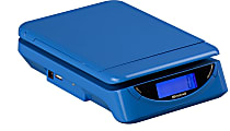 Brecknell® Electronic Postal Scale, 25-Lb Capacity, Blue