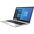 HP ProBook 455 G8 Notebook - AMD Ryzen 5 5600U / 2.3 GHz - Win 10 Pro 64-bit - Radeon Graphics - 8 GB RAM - 256 GB SSD NVMe, HP Value - 15.6" IPS 1920 x 1080 (Full HD) - Wi-Fi 5 - pike silver aluminum - kbd: US