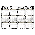Blue Sky® Academic/Annual Erasable/Reversible Wall Planner, 36" x 24", Barcelona/Maison, July 2012-June 2013/January-December 2013 1 thumbnail image