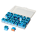 Educational Insights Uppercase Alphabet Stamps - Custom Message Stamp - Plastic - 30 / Set