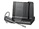 Plantronics® Savi™ 740 Wireless Headset System, Black/Silver